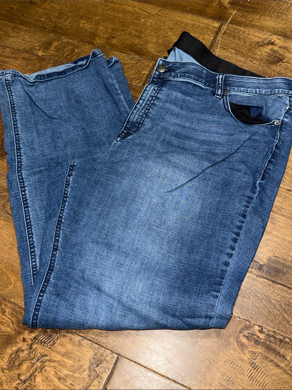 Lane Bryant Blue Boot Cut Stretch Jeans